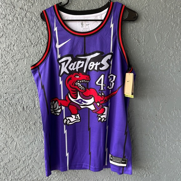 Toronto Raptors Siakam Basketball Jersey Purple